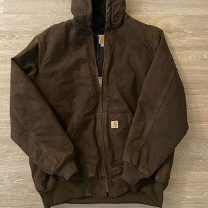 Brown Carhartt Winter Jacket XL